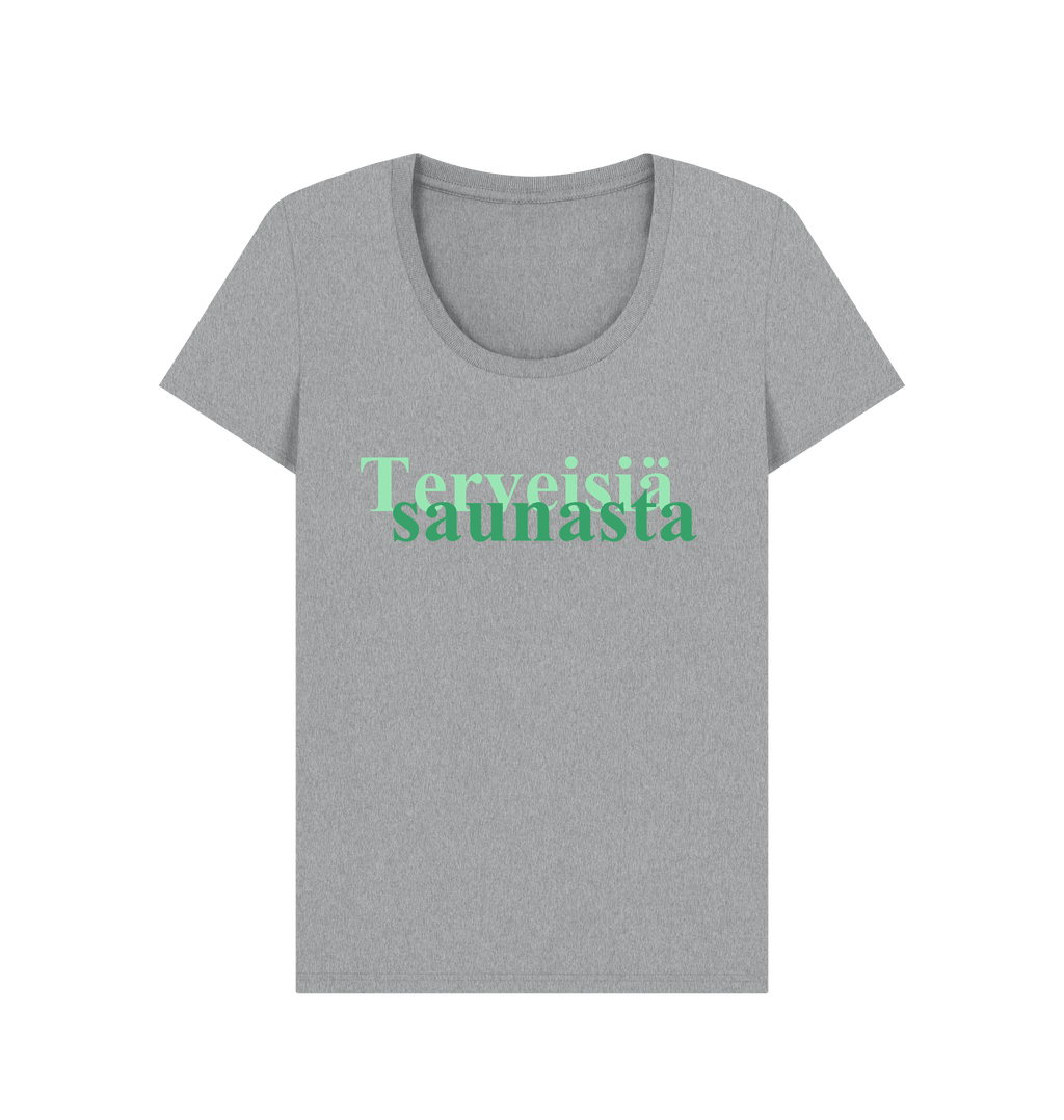 Athletic Grey Printed T-shirt Front