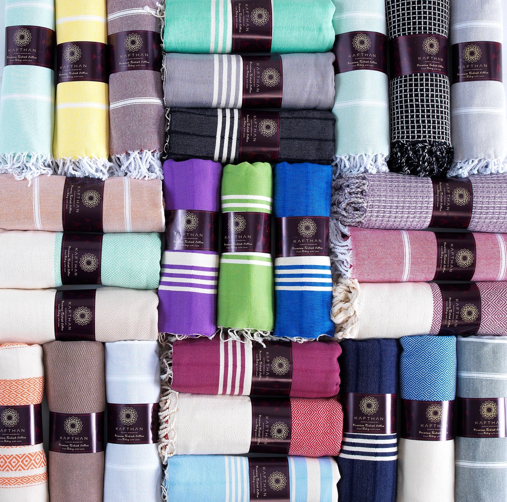Turkish Cotton Peshtemal Towel – Mystery Color/Pattern