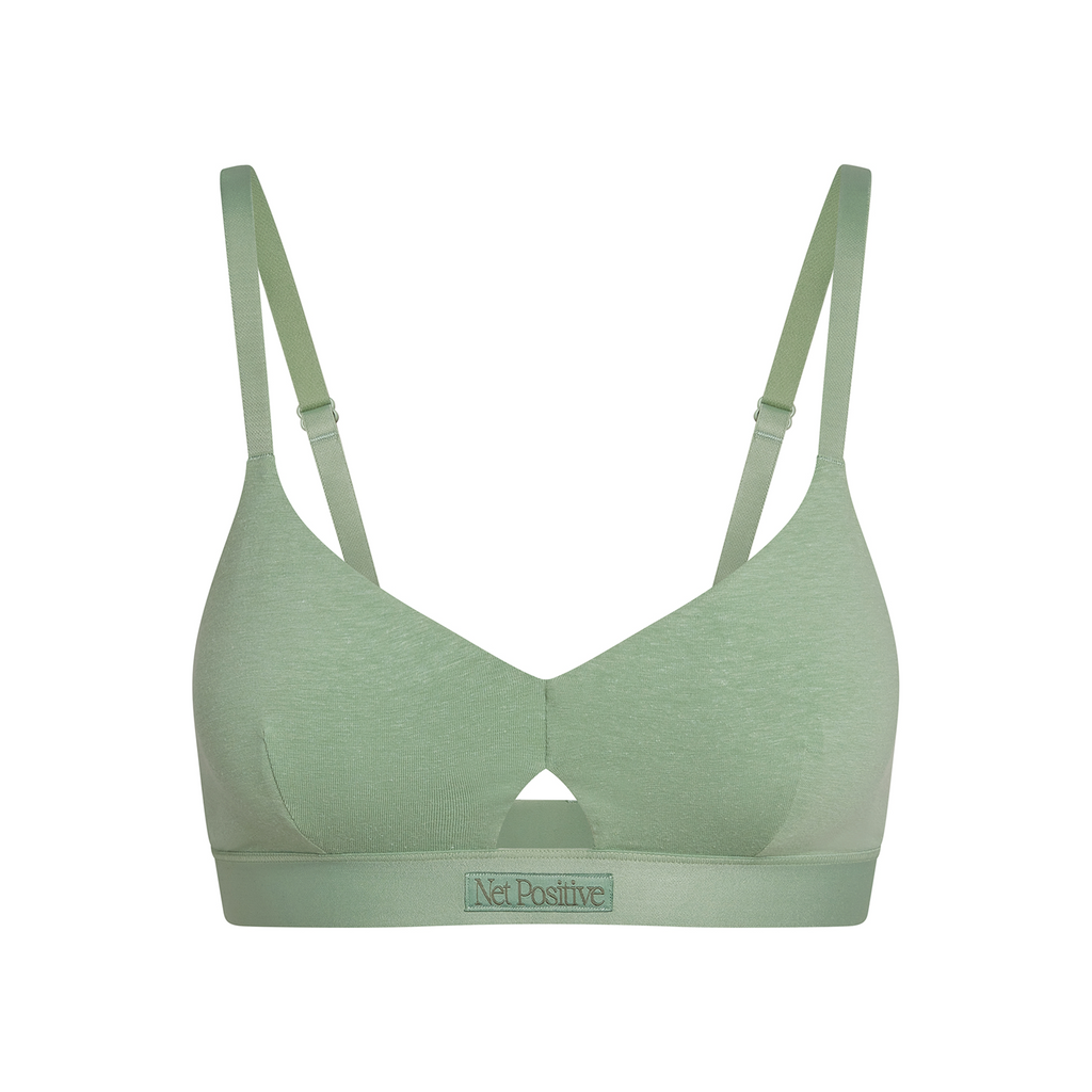 Hemp & Cotton Keyhole Bra
