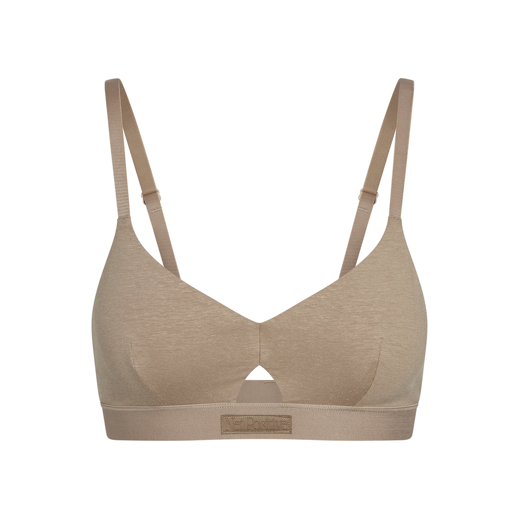 Hemp & Cotton Keyhole Bra