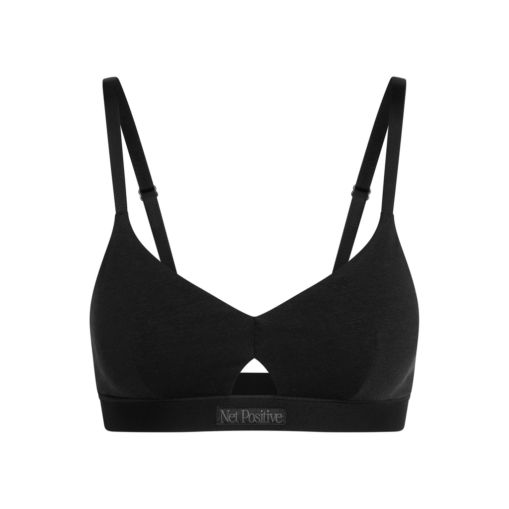 Hemp & Cotton Keyhole Bra