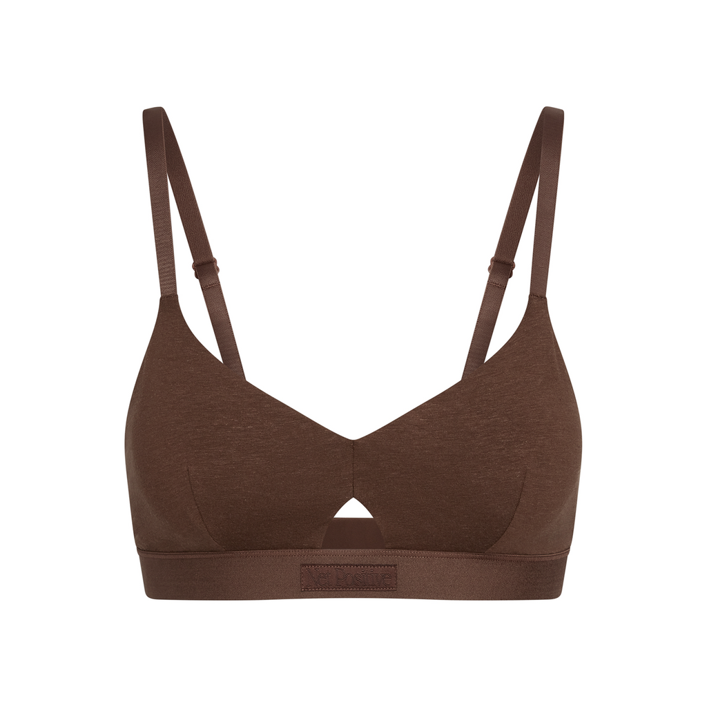Hemp & Cotton Keyhole Bra