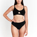 Hemp & Cotton Keyhole Bra