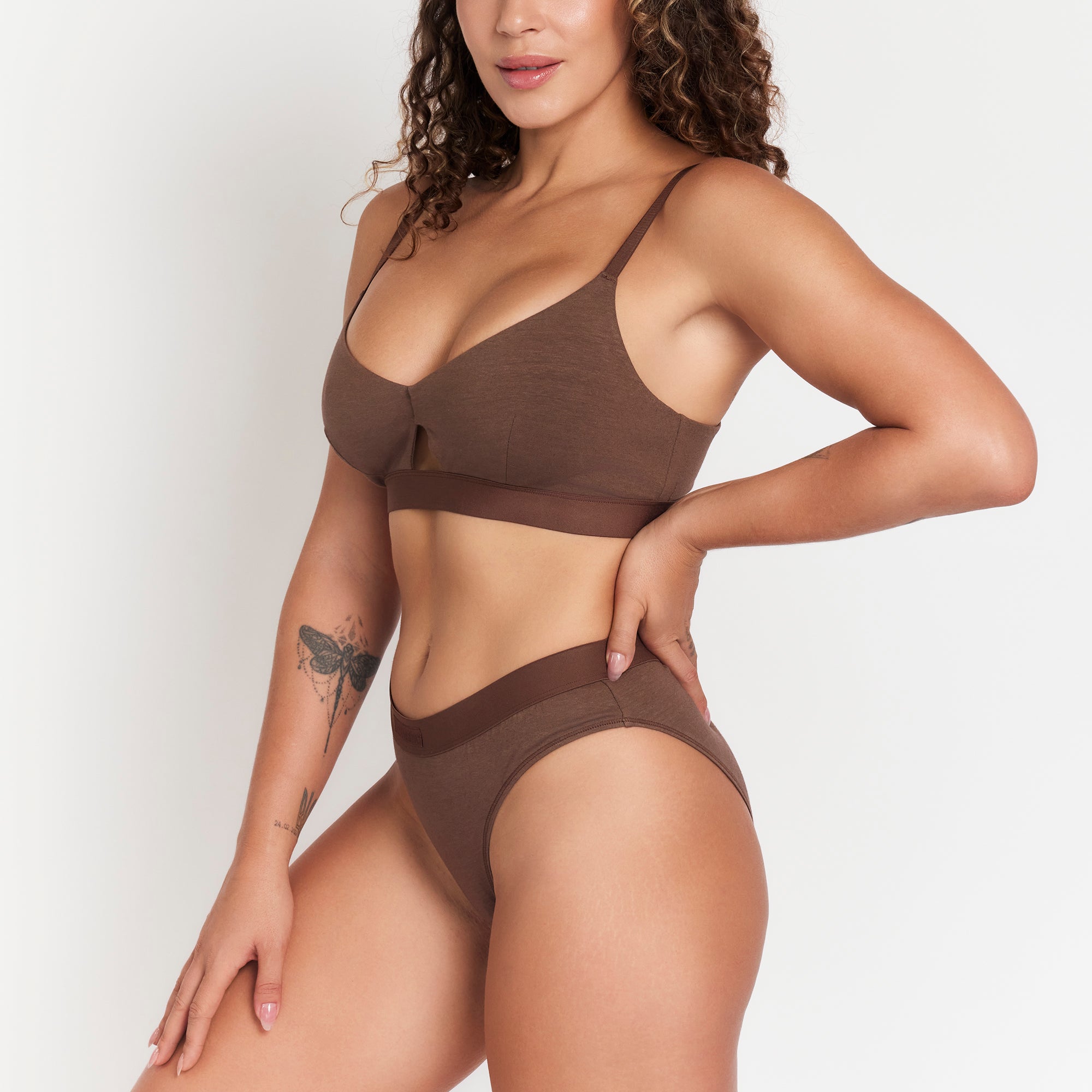 Hemp & Cotton Keyhole Bra