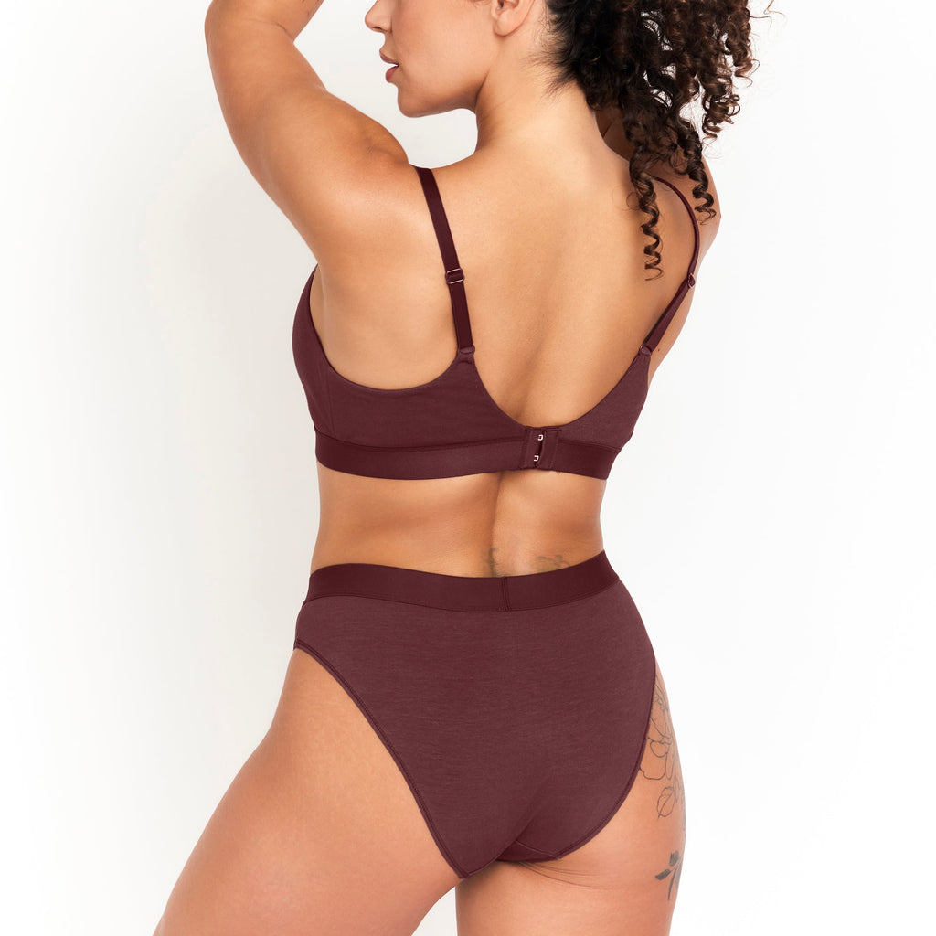 Hemp & Cotton Keyhole Bra
