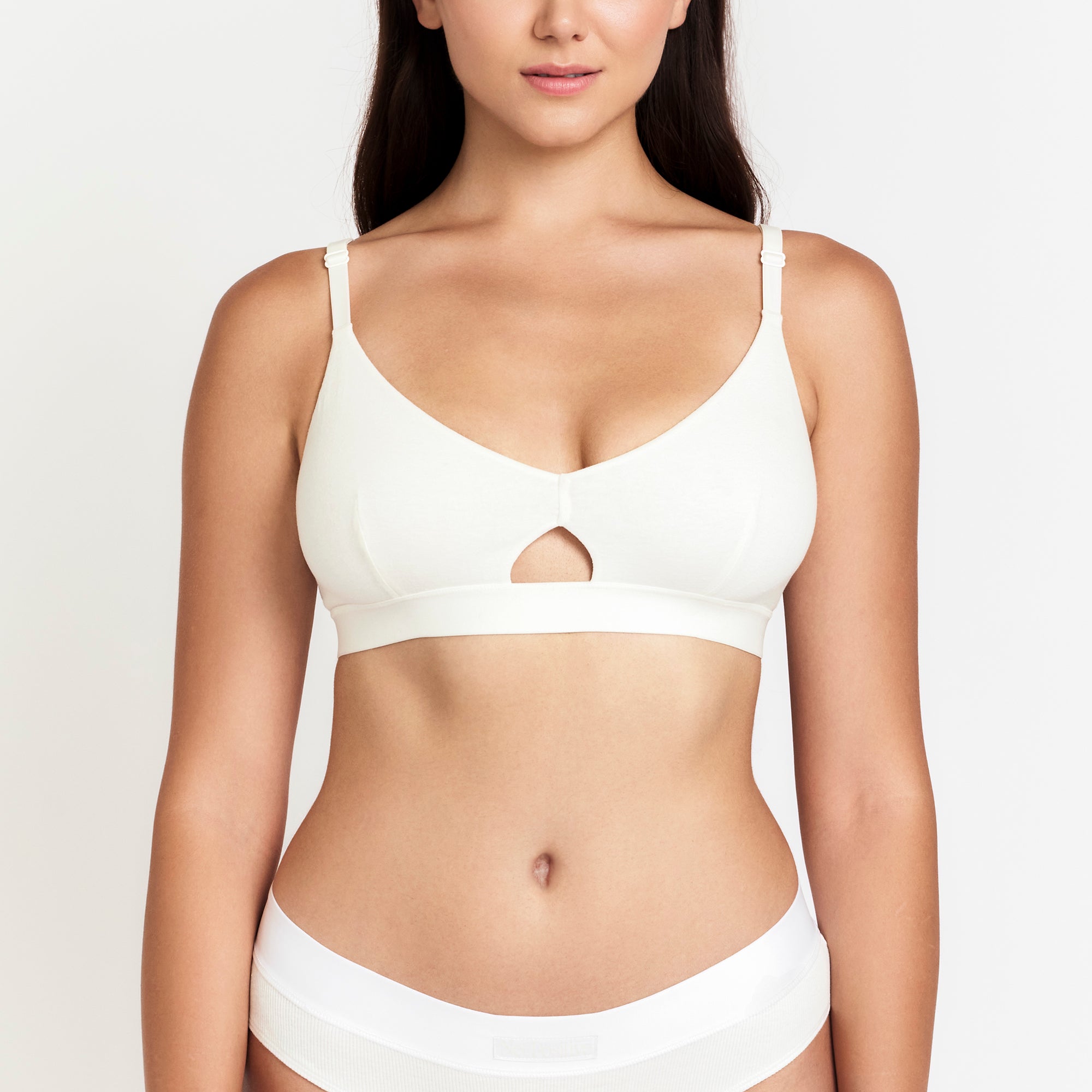 Hemp & Cotton Keyhole Bra