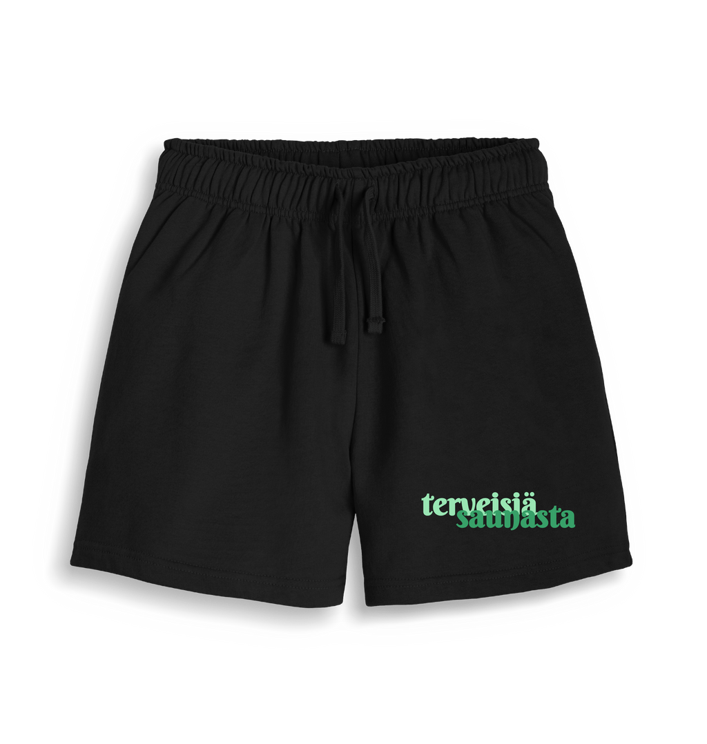 Black Shorts Front