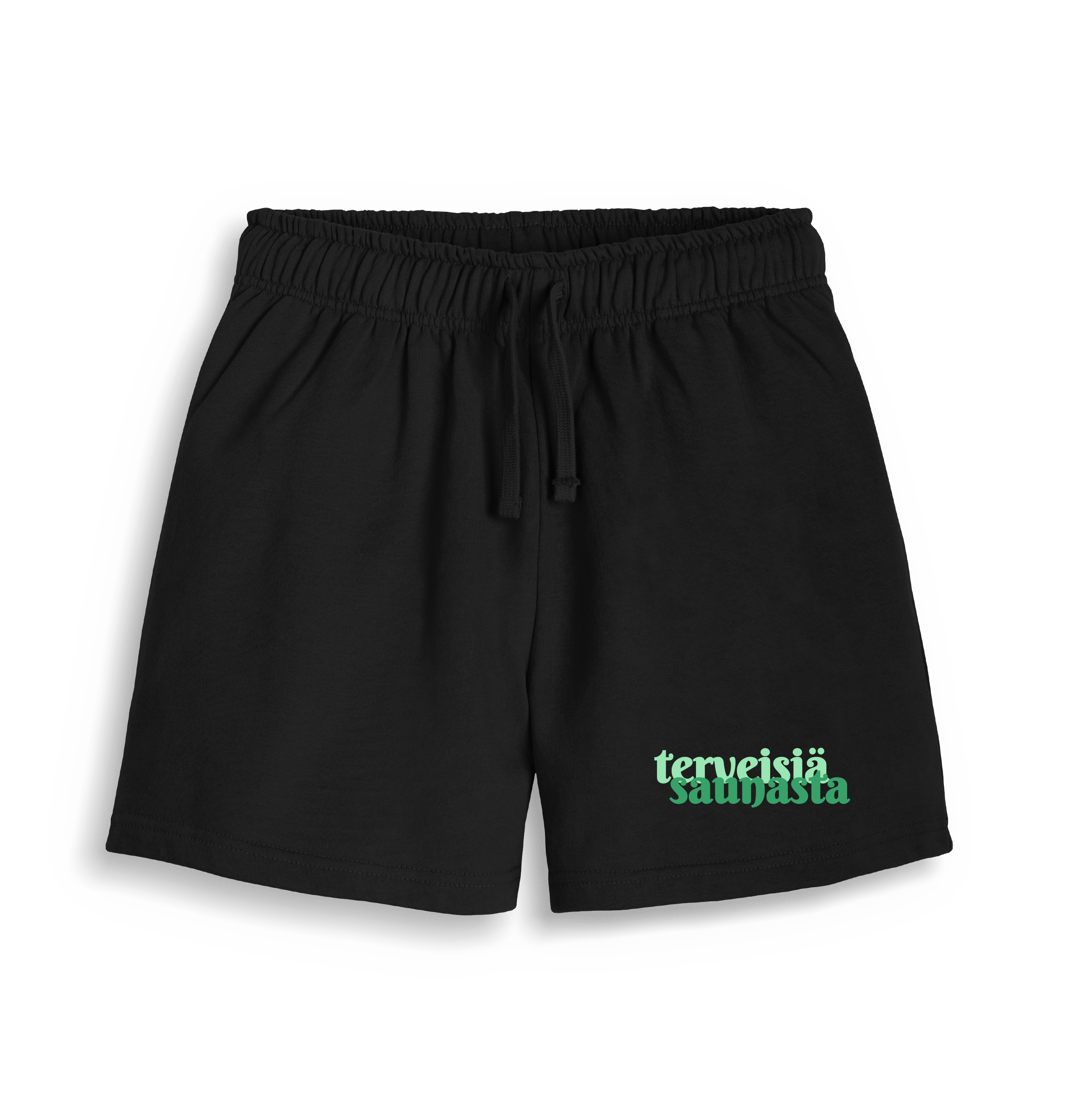 Black Shorts Front