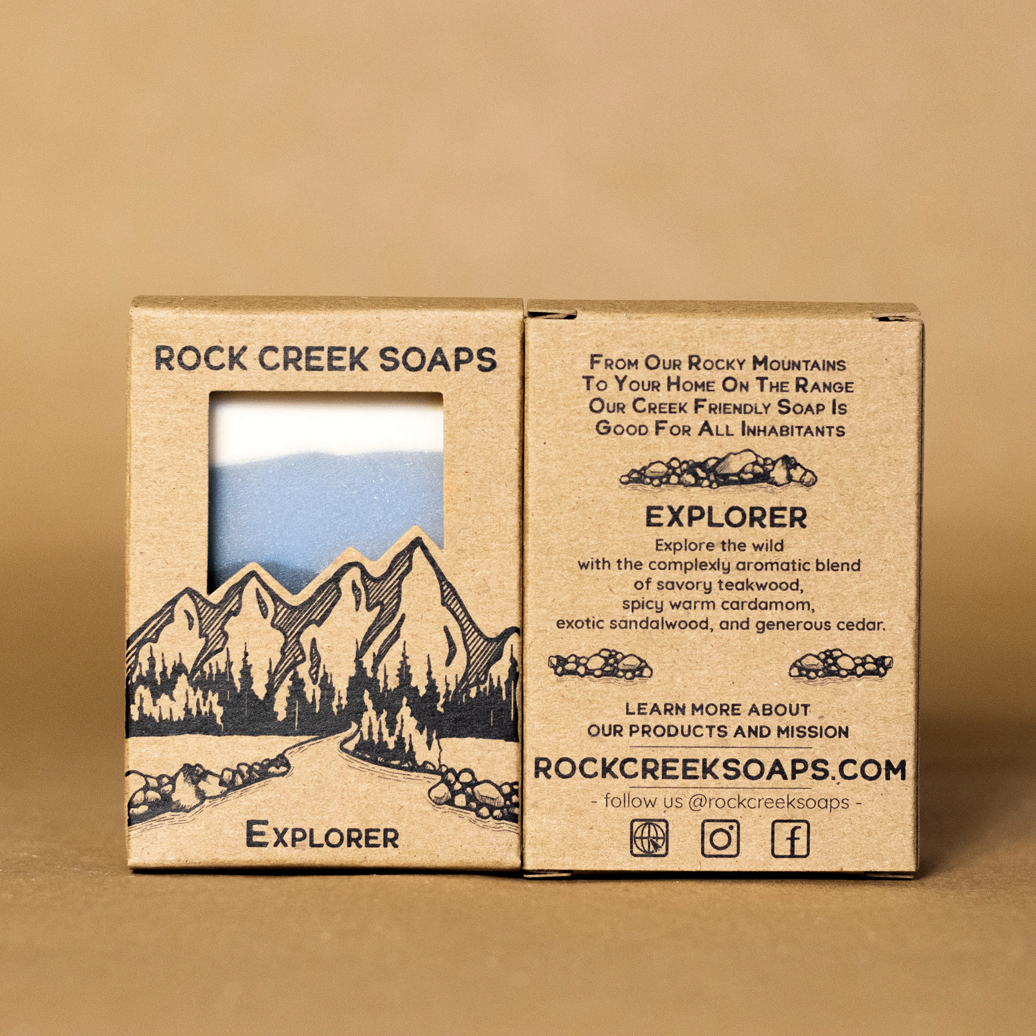 Explorer Soap Bar | Teakwood, Cardamom, Sandalwood & Cedar
