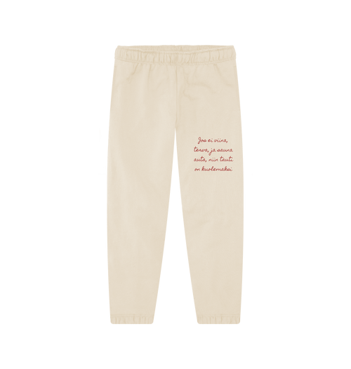 Oat Joggers Front